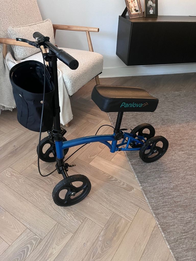 Mobility Knee Walker Scooter - Steerable Scooter for Broken Leg, Foot, Ankle Injuries 