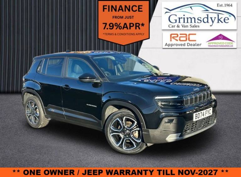 2024 Jeep Avenger 1.2 e-Hybrid Summit SUV 5dr Petrol Hybrid e-DCT Euro 6 (s/s) (100 ps) HATCHBACK...