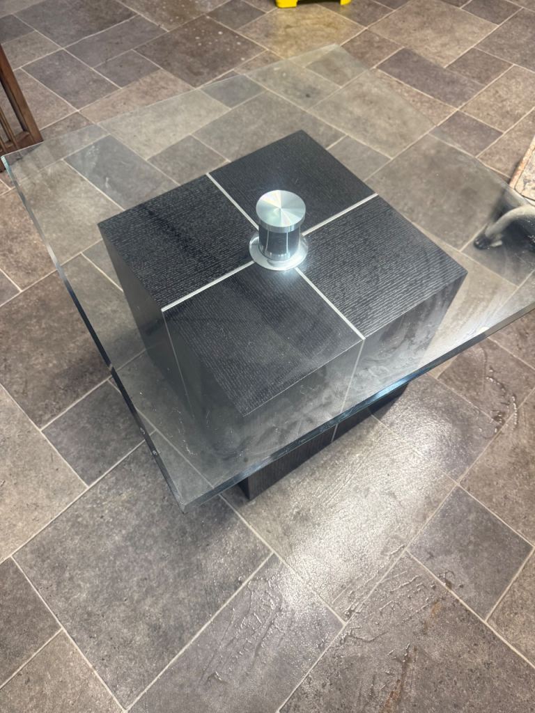Glass table top