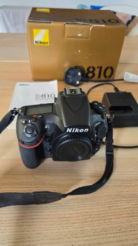 Nikon D810 digital SLR camera, body only
