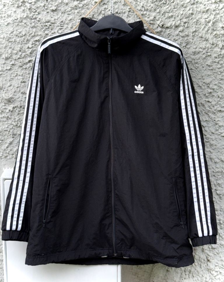 Adidas adilenium oversized women’s waterproof shell jacket size large