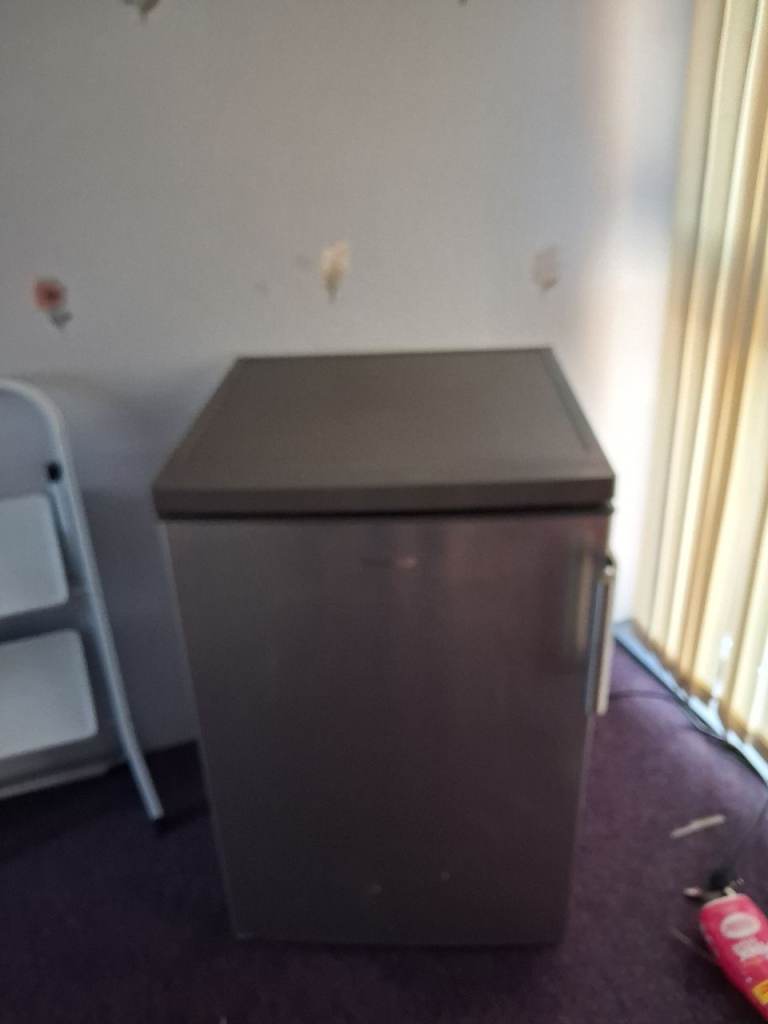 Kenwood silver fridge 