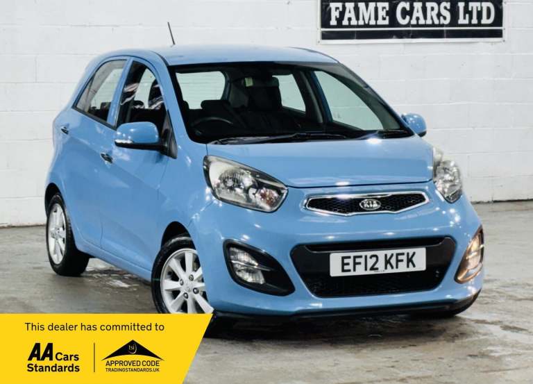 2012 Kia Picanto 1.25 2 Auto Euro 5 5dr HATCHBACK Petrol Automatic