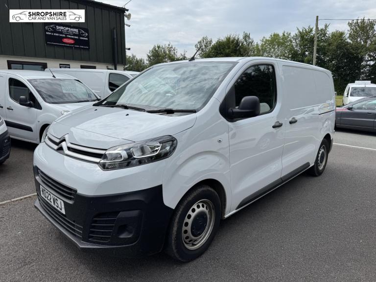 2022 Citroen Dispatch 1000 1.5 BlueHDi 100 Van Enterprise Pro PANEL VAN DIESEL Manual