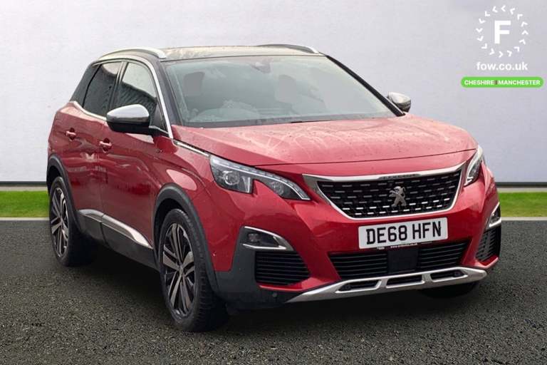 2018 Peugeot 3008 2.0 BlueHDi 180 GT 5dr EAT8 HATCHBACK DIESEL Automatic