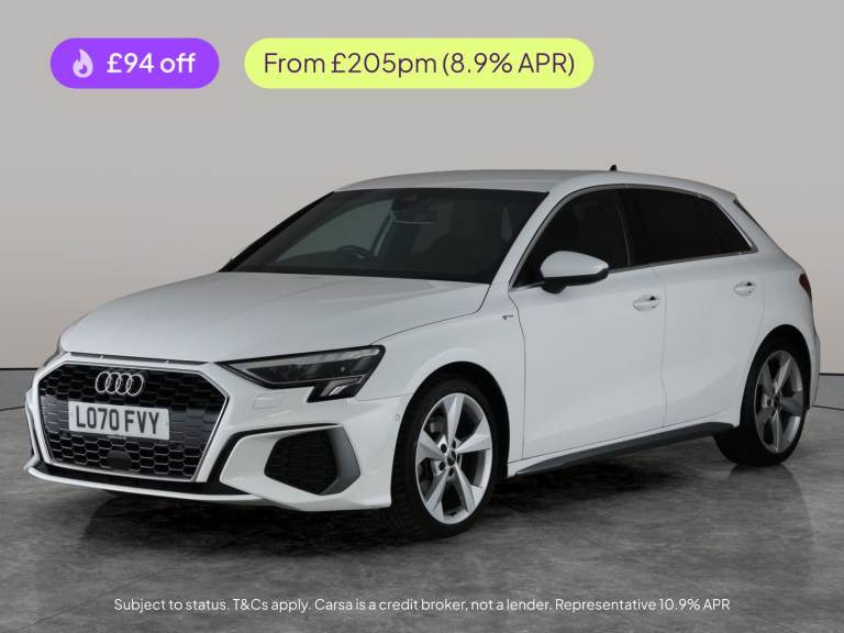 2021 Audi A3 30 TFSI S Line 5dr HATCHBACK PETROL Manual