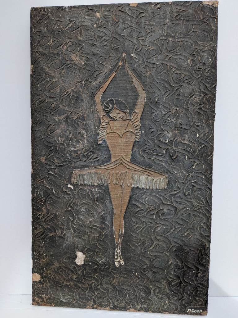 Artwork of ballet dancer