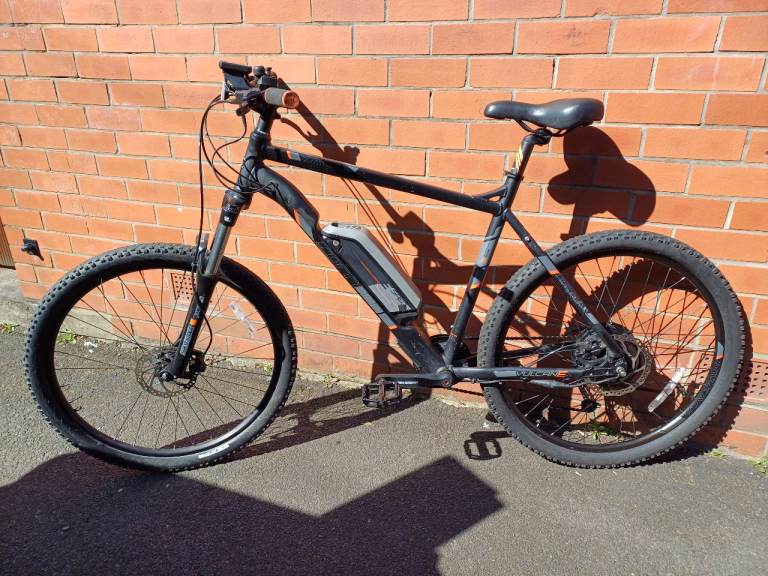 Carrera Vulcan E Electric Mountain City Bike -22 inch lightweight aluminium frame , front suspension