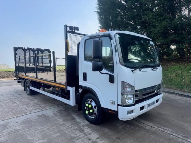 2018 18 ISUZU N75.190 Euro 6 19ft beavertail winch tow bar