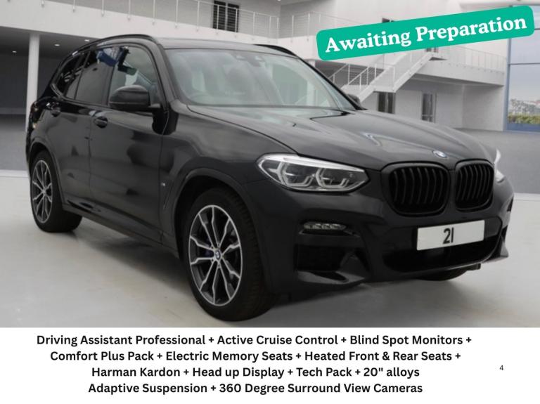 2021 BMW X3 xDrive 30e M Sport 5dr Auto SUV Petrol/Electric Hybrid Automatic