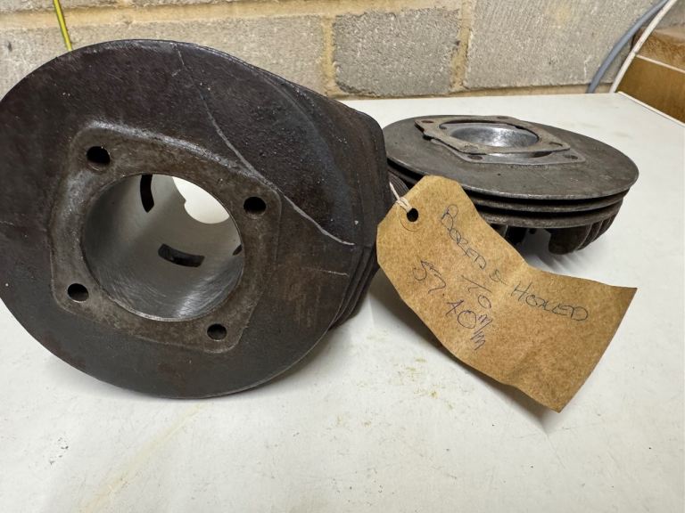 Lambretta LD150 rebored barrel and head.