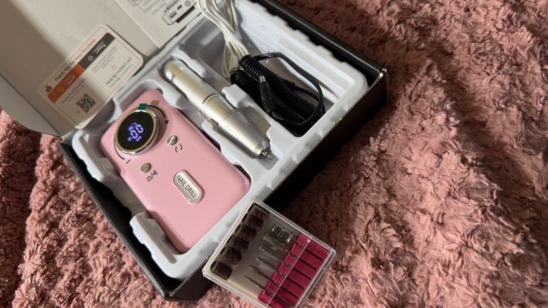 Nail Drill Machine Professional Edition – Pink, New