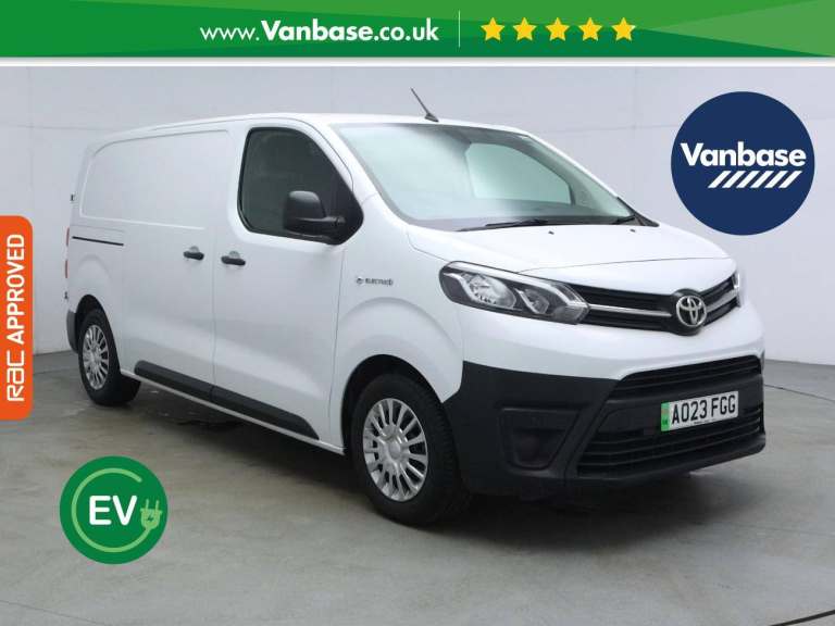 2023 Toyota ProAce 75kWh Icon Medium Panel Van 6dr Electric Auto MWB (7kW OBC) (136 bhp) Panel Va...