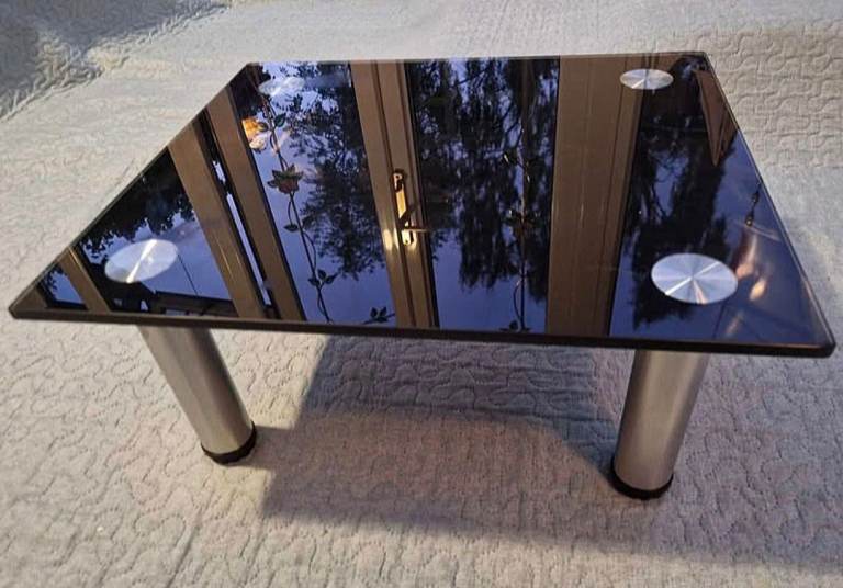 TV Stand Tempered Glass for sale - fully assembled