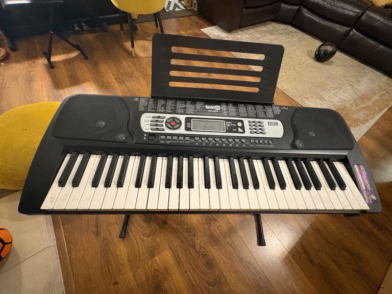 RockJam 54 Key Keyboard Piano with RockJam Keyboard Stand