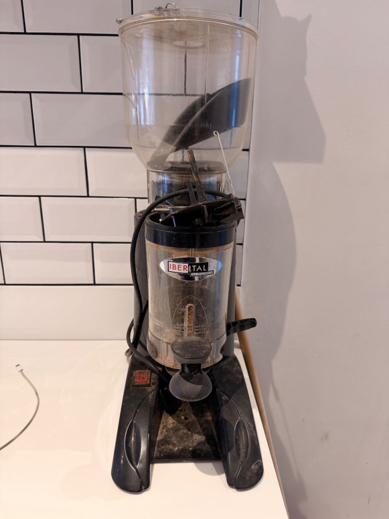Commercial IBERITAL Coffee Grinder for kitchen catering takeaway cafe 