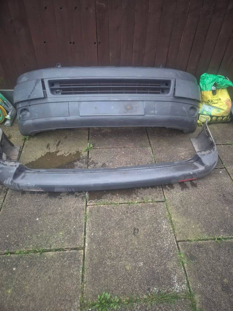 Vw transporter t5.1 front and rear bumper 