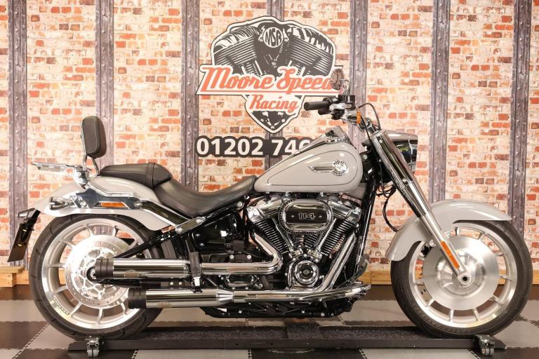 2024 HARLEY DAVIDSON FLFBS FAT BOY 114 - ONLY 569 MILES! - JEKILL and HYDE EXH