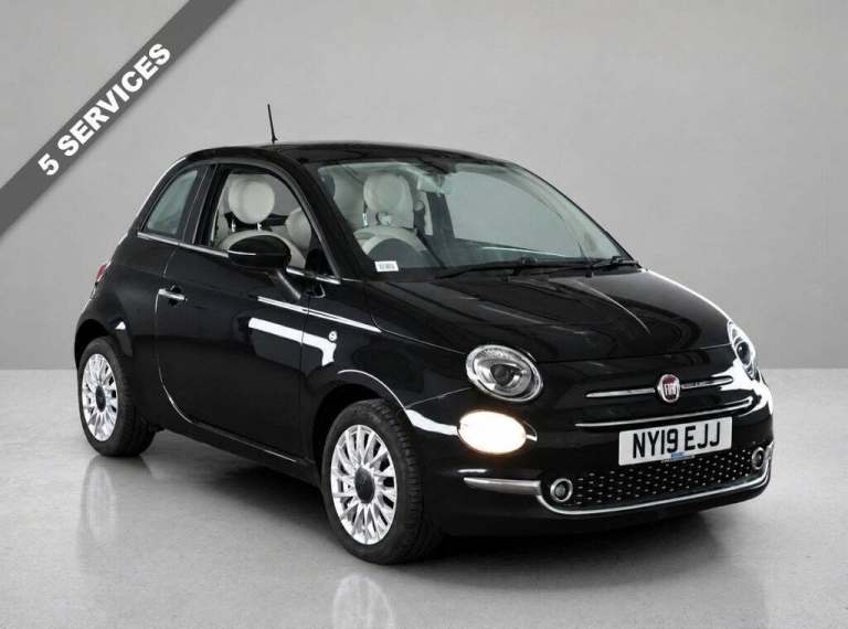 2019 Fiat 500 1.2 Petrol, Lounge, 3 Door, Hatchback, Manual, Euro 6. Hatchback Petrol Manual