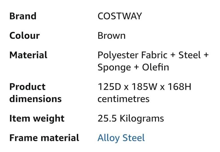 COSTWAY Swing