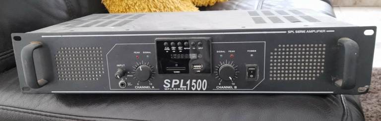 SPL 1500 Power Amplifier – Good Condition