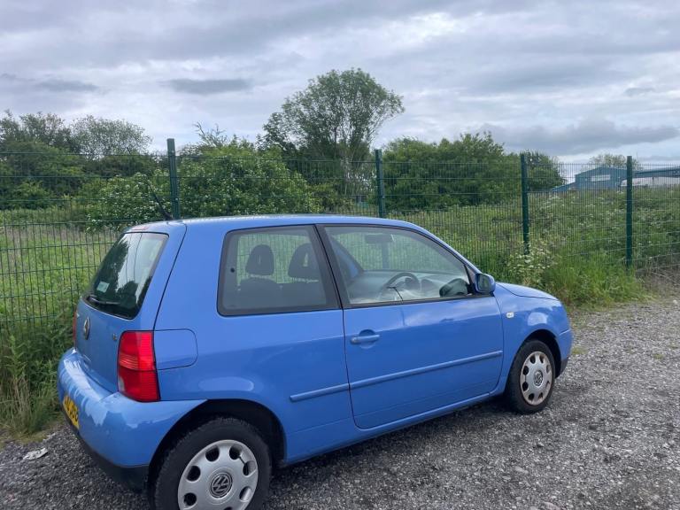 VW LUPO 1.4 S AUTOMATIC 2002 REG BLUE 3 DOOR GENUINE 89982 MOT AUGUST 2026 LOW INSURANCE