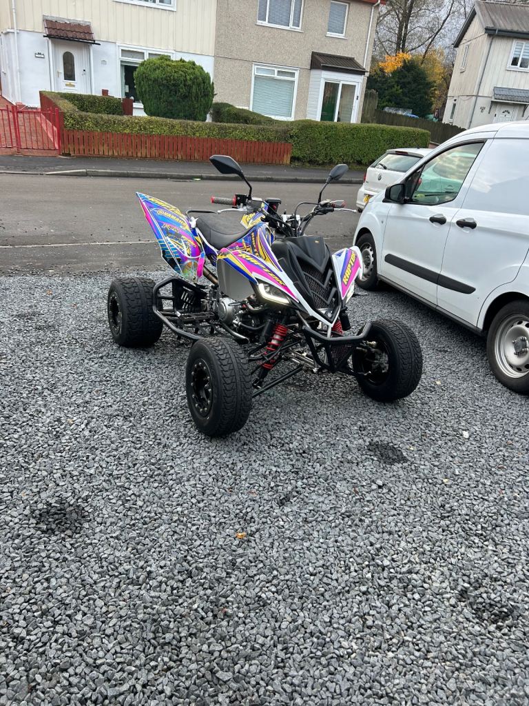 Raptor 700r road legal Yamaha mint example 