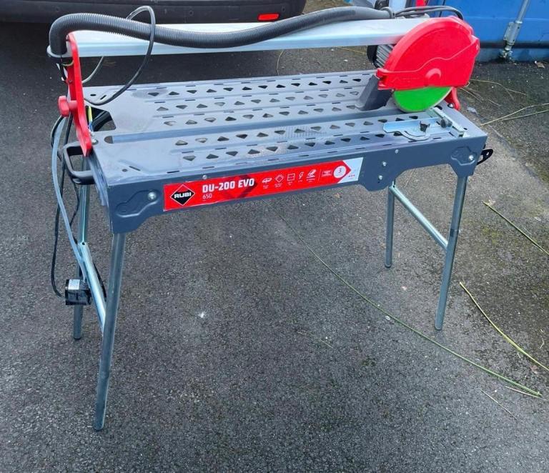 RUBI DU 200 pro wet saw tile cutter 