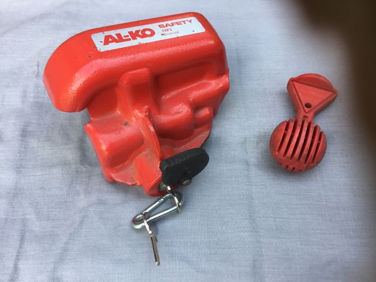 Caravan  hitch lock