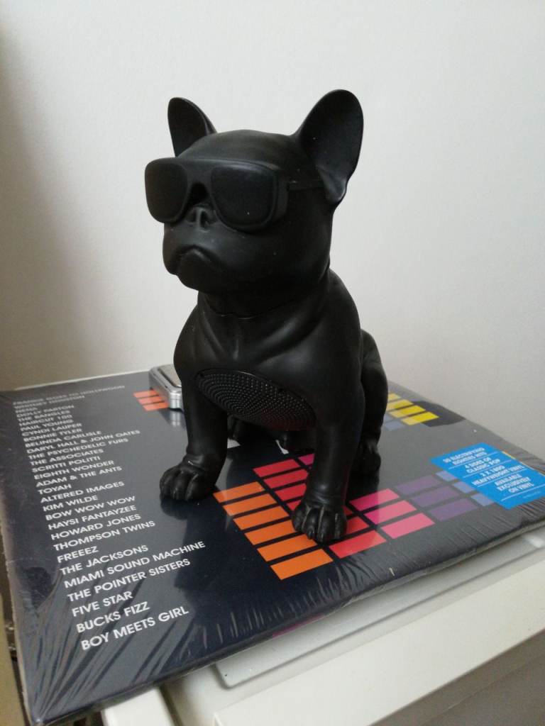 Cool Bulldog Bluetooth Speaker – Black, Good Condition