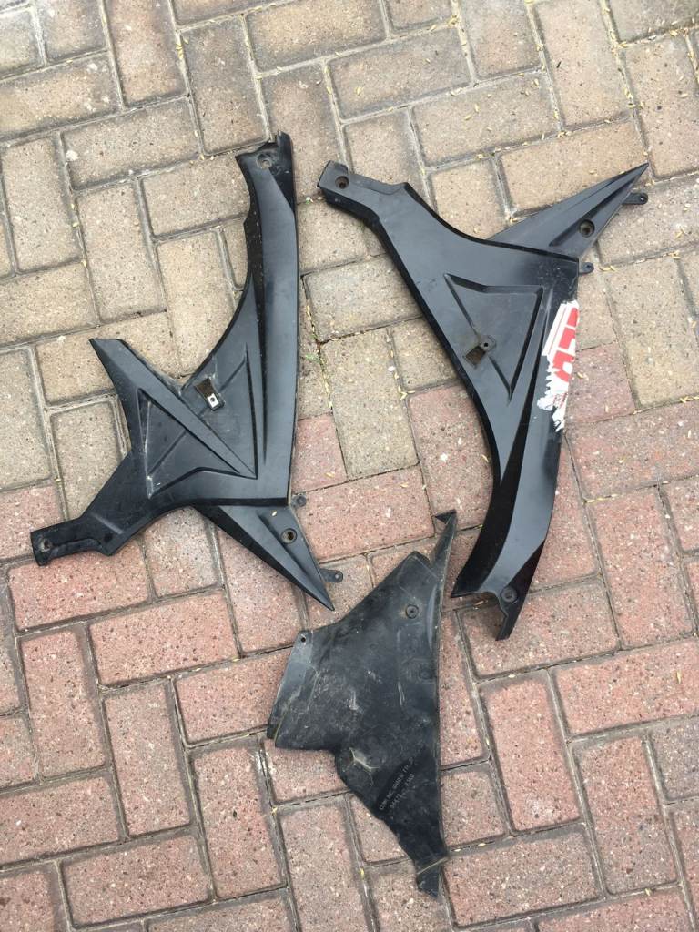 Plastic cowlings Inner panels - suzuki gsx r125 sports learner motorbike (2018) model