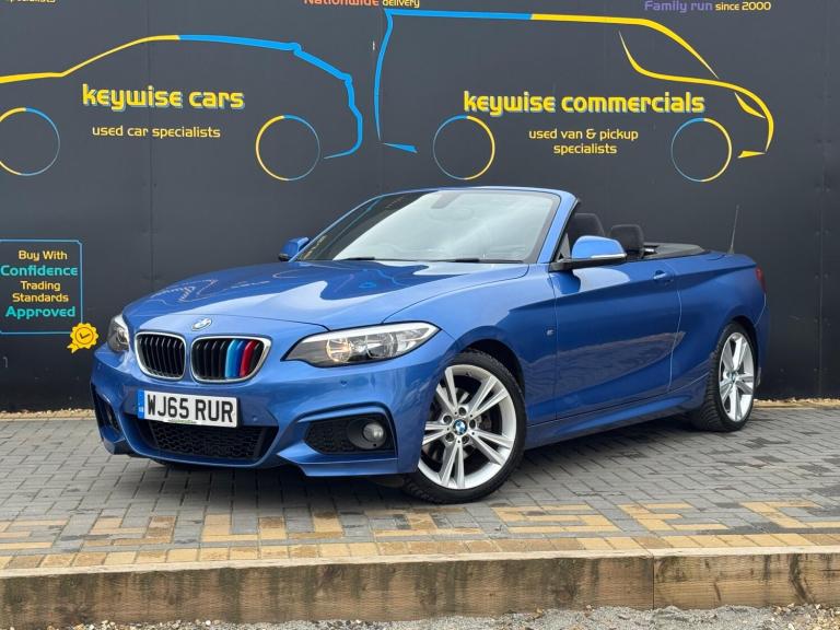 2015 BMW 2 Series 220d M Sport 2dr Step Auto CONVERTIBLE DIESEL Automatic