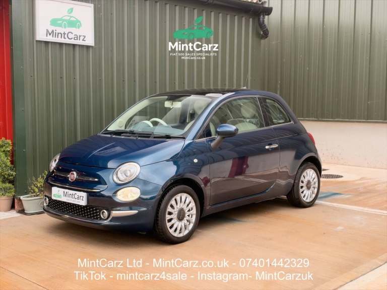 2017 Fiat 500 1.2 500 My17 1.2 69hp Lounge Hatchback Petrol Manual