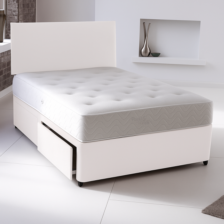 image for Premium Divan Bed with Storage Drawers – Durable Mattress Solution for Luxury Bedroom Comfort