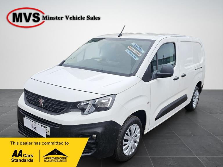 2019 Peugeot Partner 1000 1.6 BlueHDi 100 Professional Van PANEL VAN Diesel Manual
