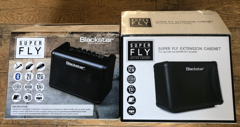 Blackstar Superfly Amplifer , Extension Cab and PB-1 Power Pack for sale