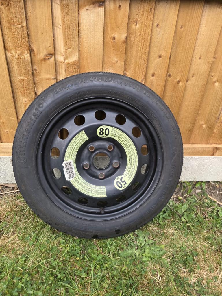 New spare tyre