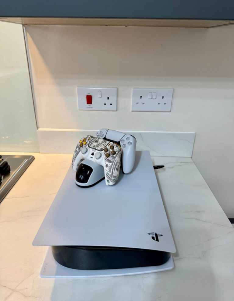 Sony PlayStation 5 Disc Edition with Two Controllers
