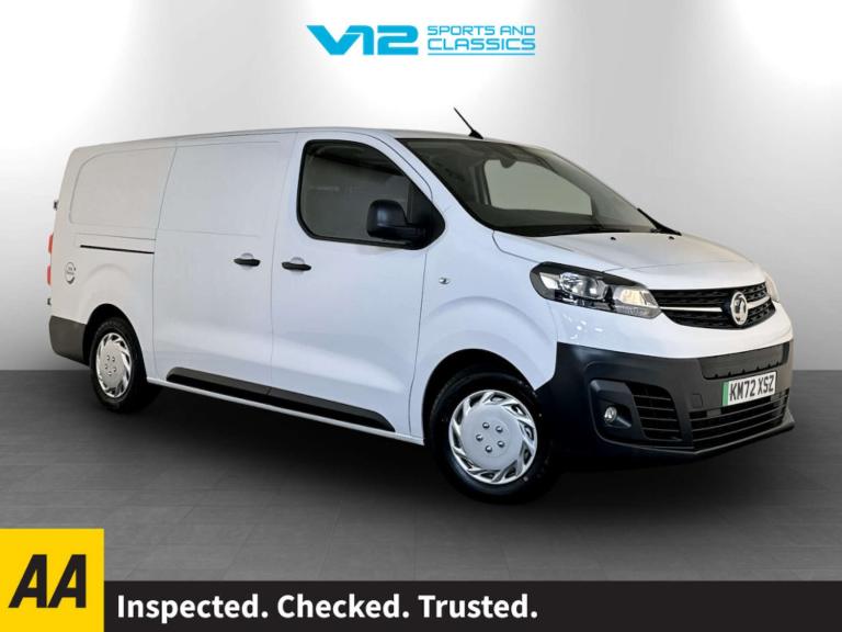 2023 Vauxhall Vivaro Electric 3100 75kWh Dynamic Panel Van 6dr Electric Auto L2 H1 (7.4kW Charger...