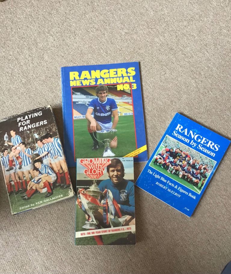 Rangers Football club books