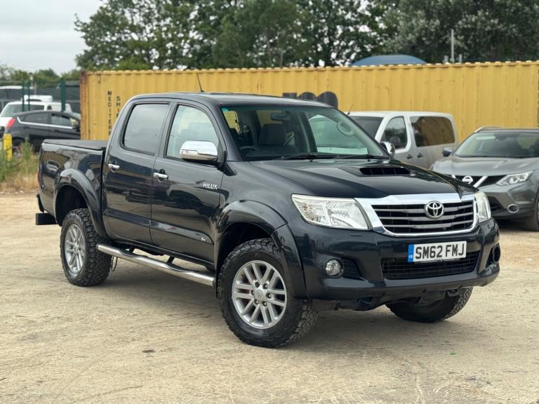 2012 Toyota Hilux Invincible D/Cab Pick Up 3.0 D-4D 4WD 171 PICK UP Diesel Manual