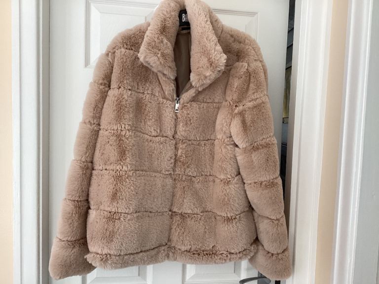 Faux fur jacket