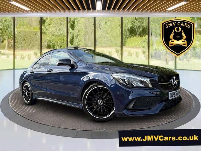 2018 Mercedes-Benz CLA CLA 220d AMG Line Night Edition Plus 4dr Tip Auto SALOON DIESEL Automatic