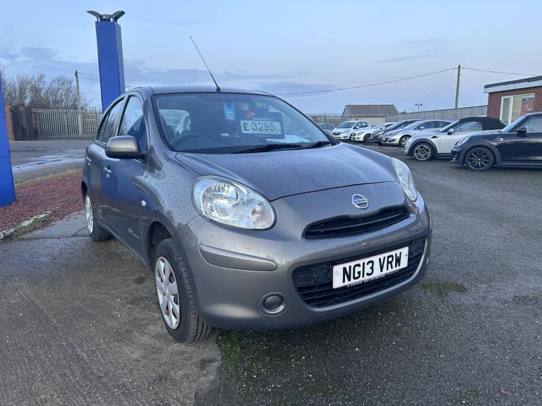 2013, NISSAN MICRA 1.2 Visia Silver Manual Petrol