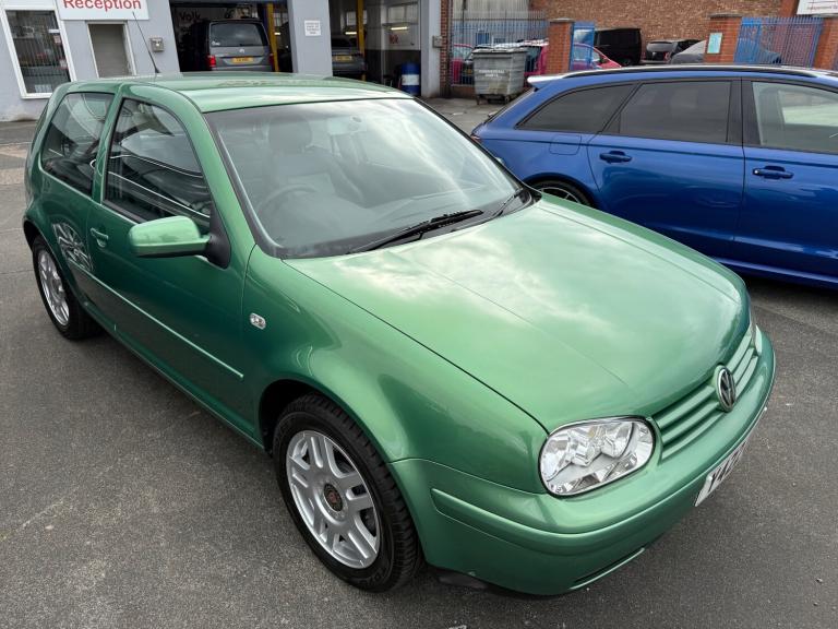 VW GOLF MK4 COLOUR CONCEPT. RAVE GREEN. 59K. ONLY TWO OWNERS!