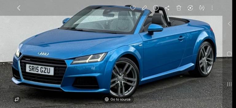 Audi, TT, Convertible, 2015, Semi-Auto, 1984 (cc), 2 doors