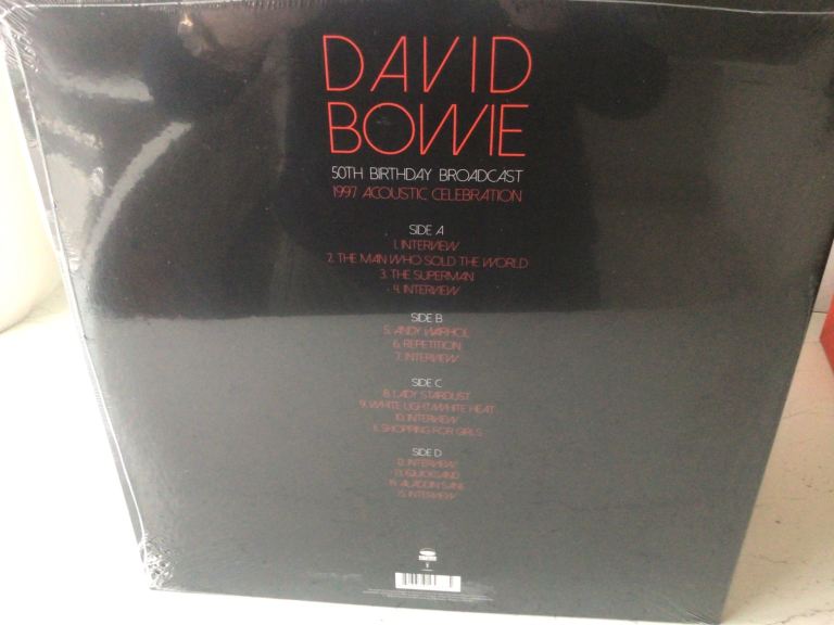 DAVID BOWIE 50th BIRTHDAY BROADCAST 1997 ACOUSTIC CELEBREATION 