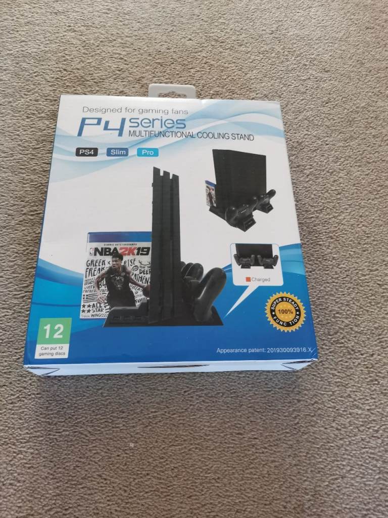 P4 Series Multifunctional Cooling Stand for PS4 – Brand New