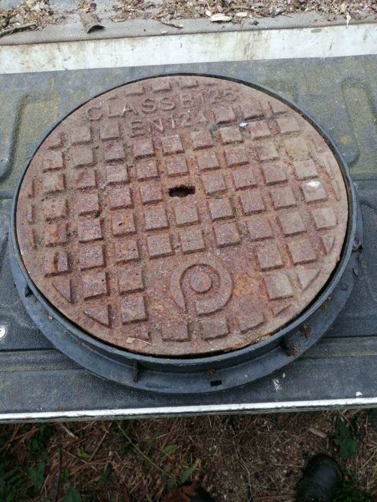 Pair of Manhole covers