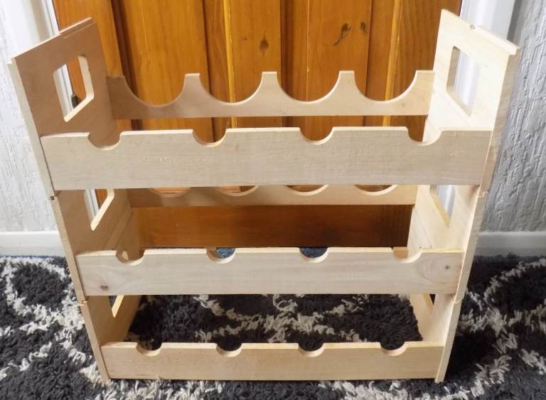 Wooden Wine Rack